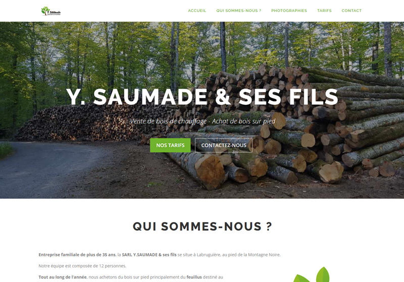 Image d'un site web